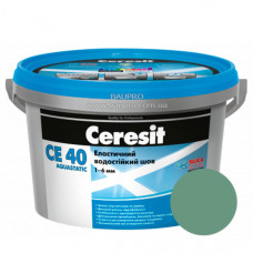 Затирка CERESIT CE 40 Aquastatic 67 (киви), 2 кг