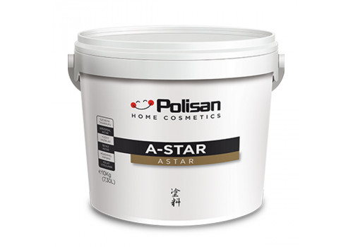 Краска POLISAN A-STAR грунтующая акриловая на водной основе, 10 кг