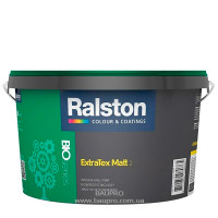 Фарба RALSTON Extra Tex Matt 2 W/BW для внутрішніх робіт, 2.5 л 