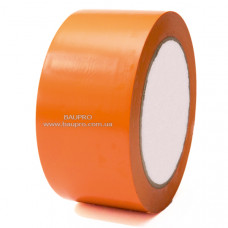 Лента клейкая COLOR EXPERT ПВХ штукатурная эластичная, гладкая 50 мм*33 м (оранжевая)