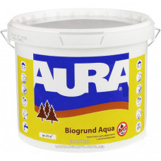 Грунтовка AURA Biogrund Aqua для древесины, 9 л