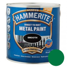 Краска HAMMERITE для металла гладкая, Smooth (зеленая), 2,5 л