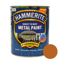 Краска HAMMERITE для металла молотковая (медная), 0,75 л