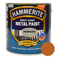 Фарба HAMMERITE для металу молоткова (мідна), 2,5 л