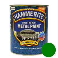 Краска HAMMERITE для металла молотковая (темно-зеленая), 0,75 л