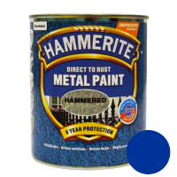 Краска HAMMERITE для металла молотковая (темно-синяя), 0,75 л