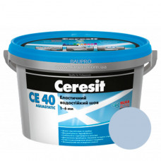 Затирка CERESIT CE 40 Aquastatic 79 (світло-блакитна), 2 кг