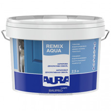 Эмаль AURA Luxpro Remix Aqua 30 TR акриловая водоразбавимая, 2,5 л